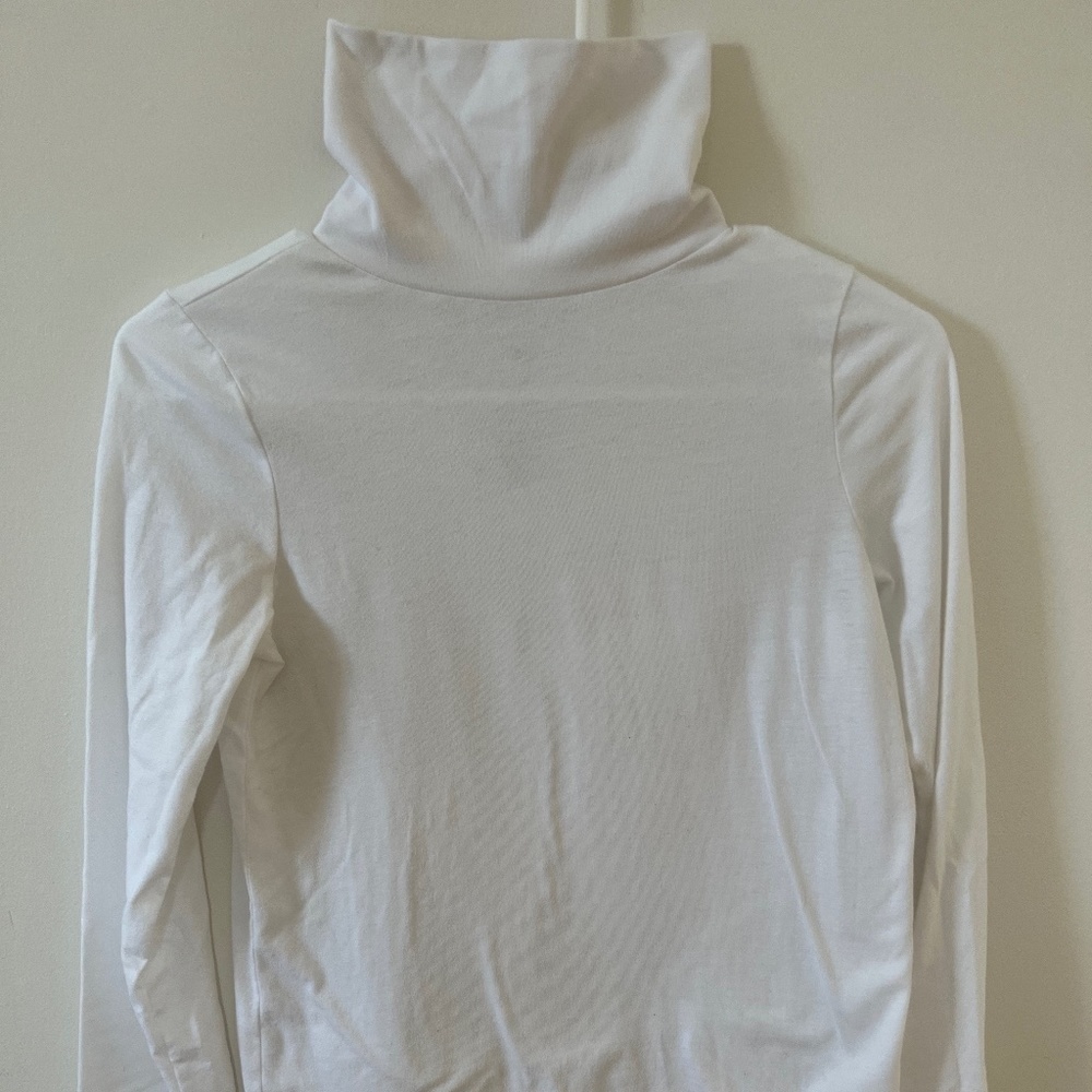 White Turtleneck